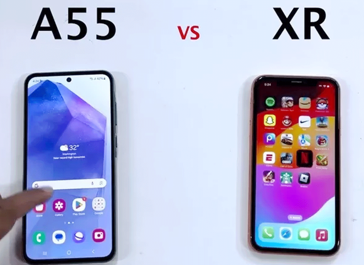 Inilah Performa dan Kamera: Samsung A55 atau iPhone XR, Siapa Jawaranya?