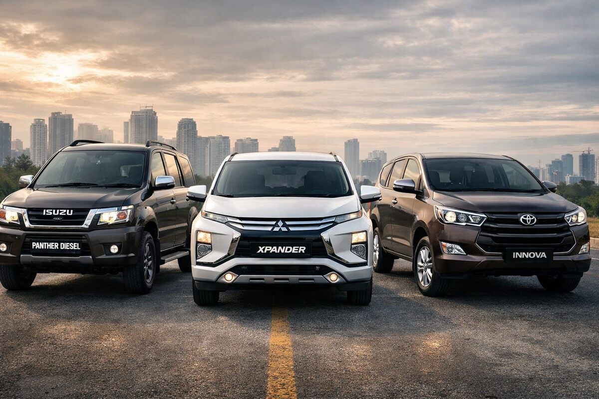 Cari Mobil Keluarga 2026? Ini Perbandingan Lengkap Isuzu Panther, Xpander, dan Innova
