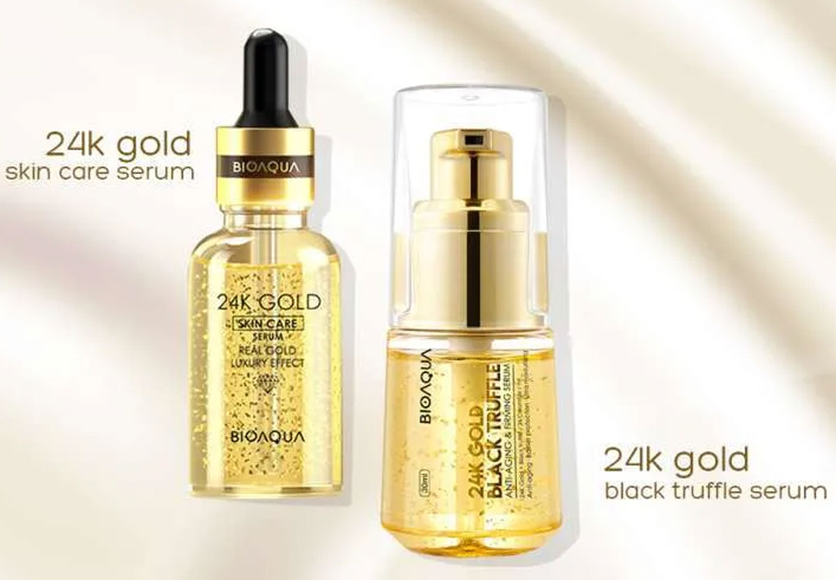 Rekomendasi Serum Anti-Aging: BIOAQUA 24K Gold Anti-aging Skin Care Serum