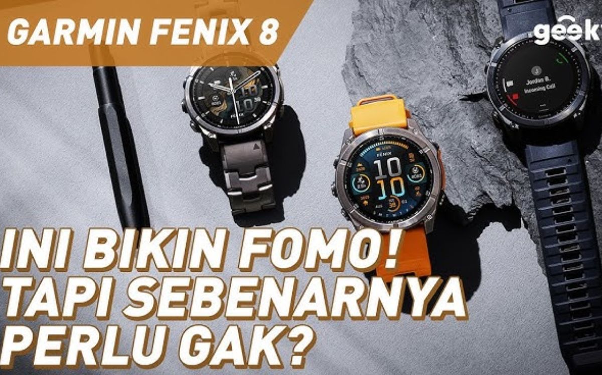 Daya Tahan Baterai Garmin Fenix 8 AMOLED: Solusi Ideal untuk Aktivitas Harian dan Petualangan Outdoor!