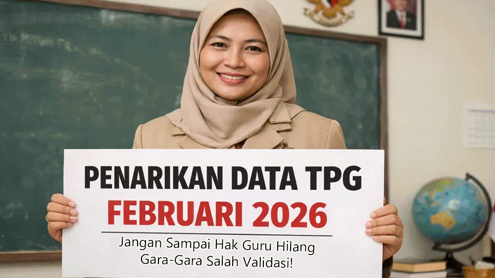 Proses Penarikan Data TPG 2026: Jangan Sampai Hak Guru Hilang Gara-Gara Salah Validasi!