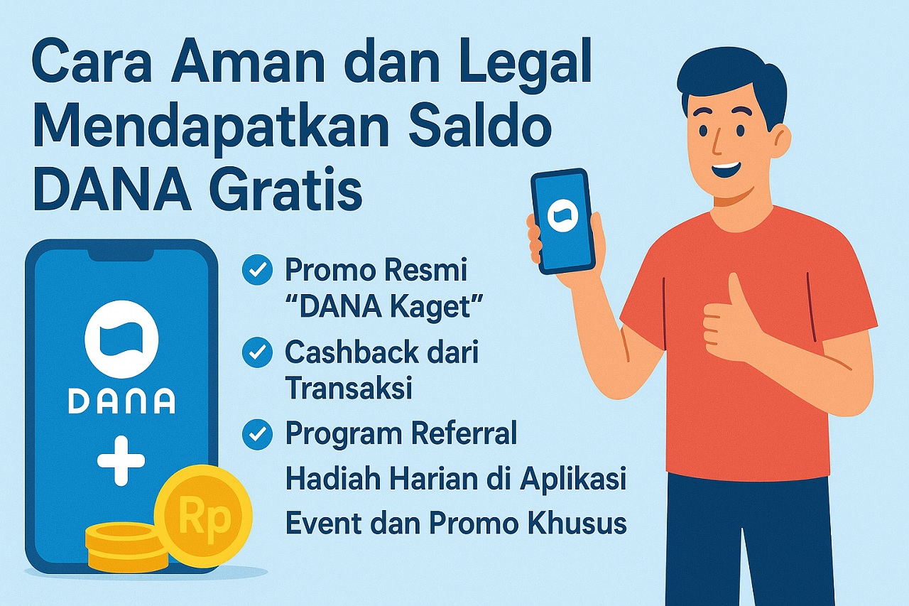 Buka Amplop Digital DANA Kaget, Dapat Saldo Gratis Pada Senin 3 November 2025