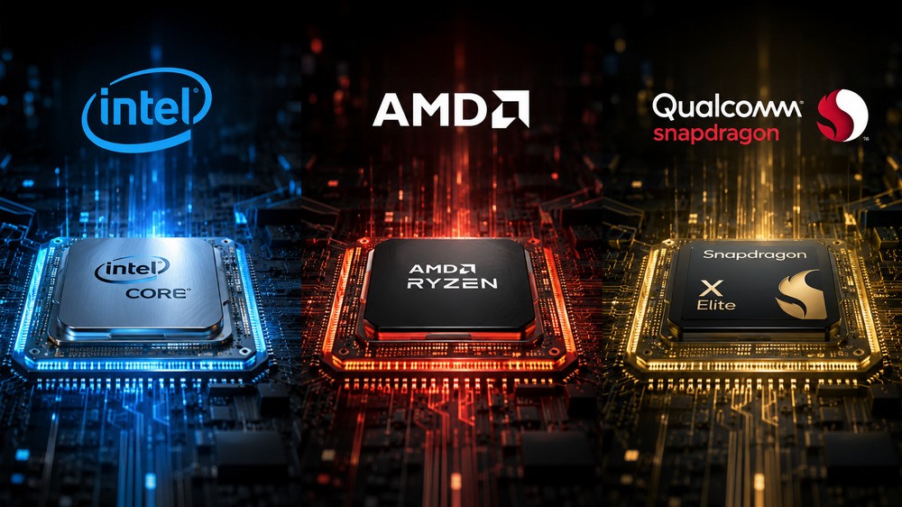 Intel vs AMD vs Qualcomm, Mana Pilihan Terbaik untuk Laptop dan PC Modern?