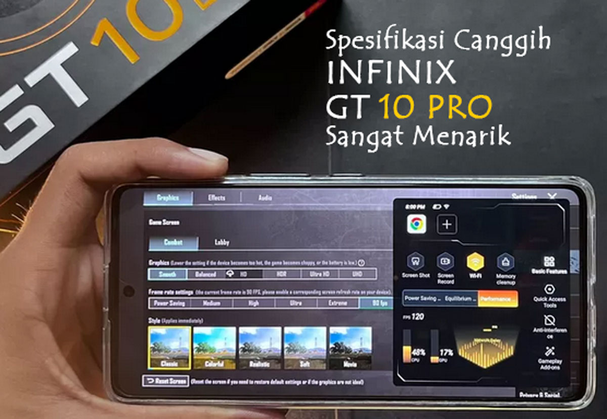 Upgrade Ponsel Lama Tanpa Bingung! Intip Spesifikasi Canggih Infinix GT 10 Pro yang Menarik, Langsung Kepoin!