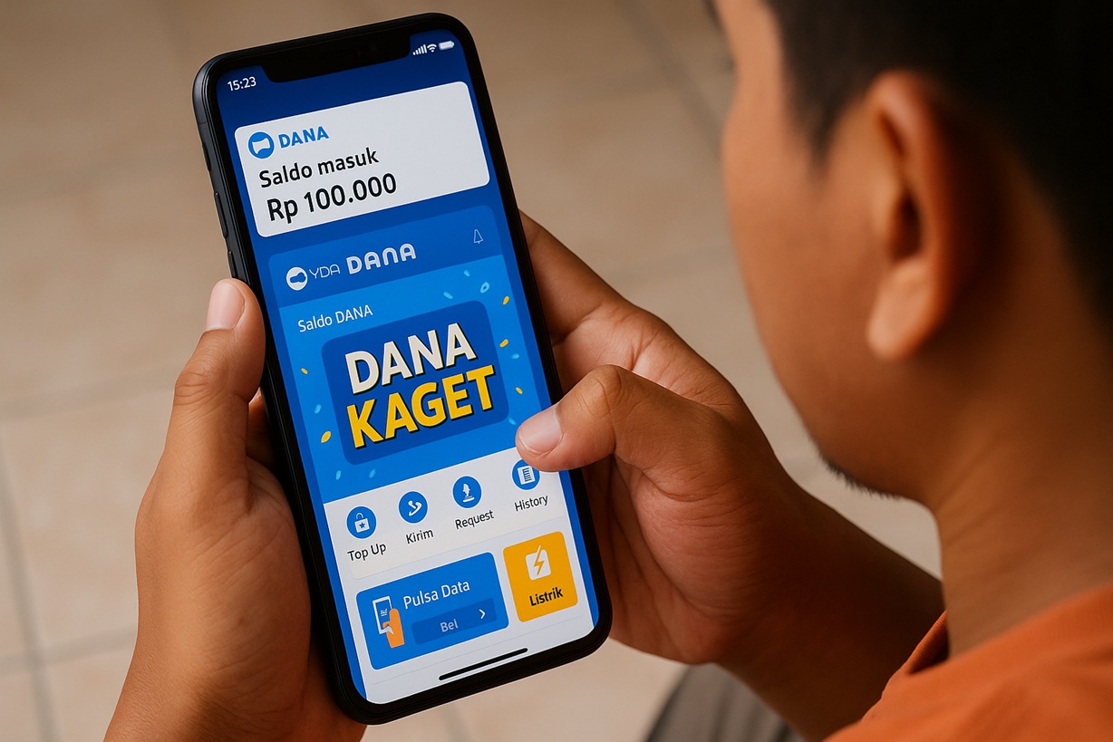 Link DANA Kaget Siang Ini 16 Desember 2025: Promo Saldo Gratis Terbatas, Ini Cara Klaim Aman