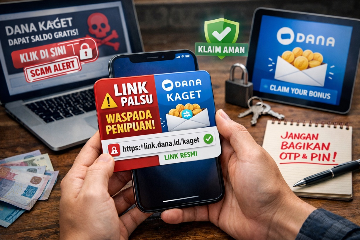 Link DANA Kaget Hari Ini: Fakta 6 Februari 2026, Jangan Sampai Tertipu Modus Phishing
