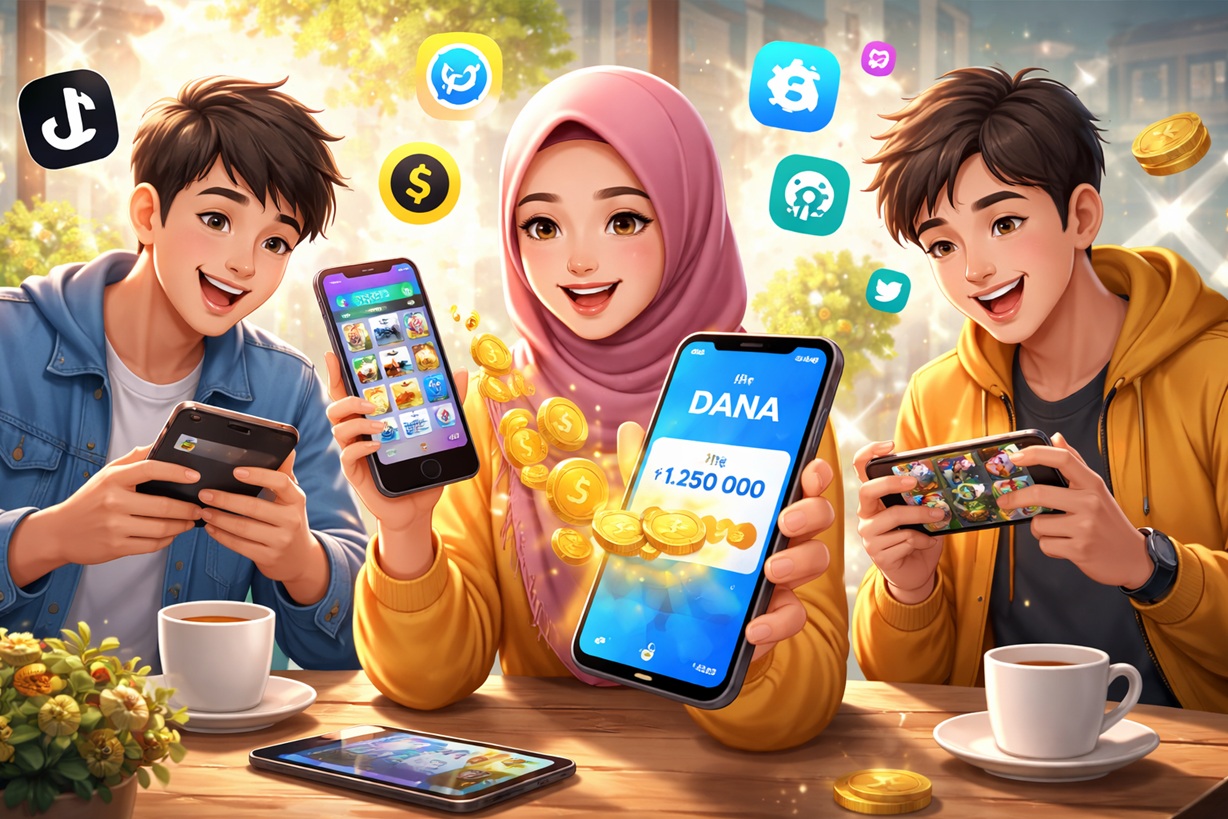 15 Aplikasi Penghasil Dollar dan Saldo DANA Gratis yang Masih Aktif hingga 18 Desember 2025