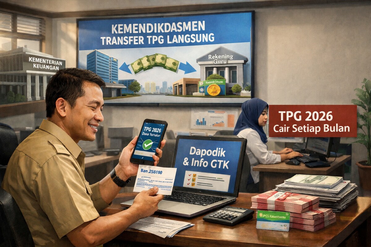 Mekanisme Transfer Rekening untuk Pencairan TPG Bulanan Tahun 2026