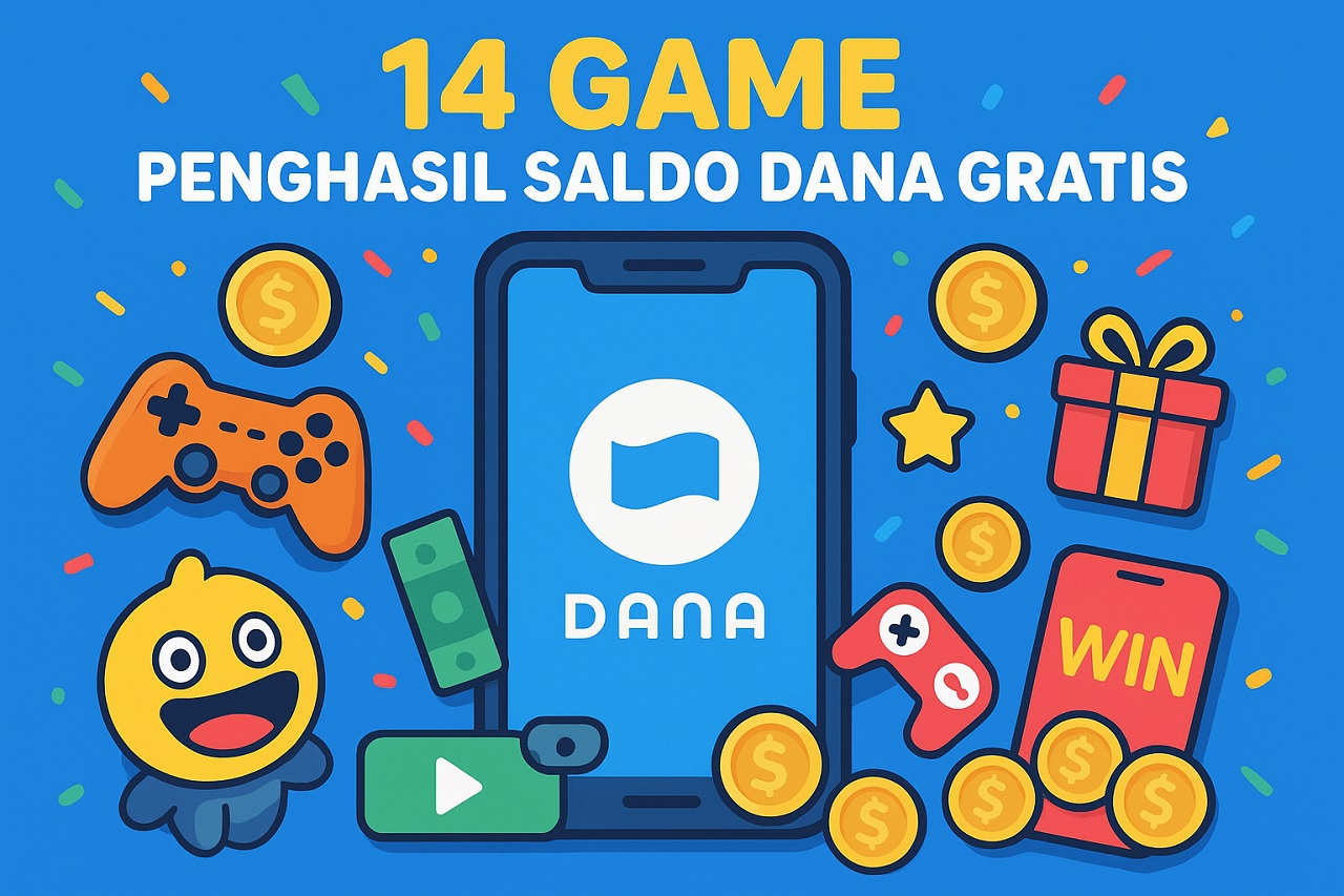 14 Game Penghasil Saldo DANA Gratis Terbaru, Terbukti Membayar per 1 November 2025
