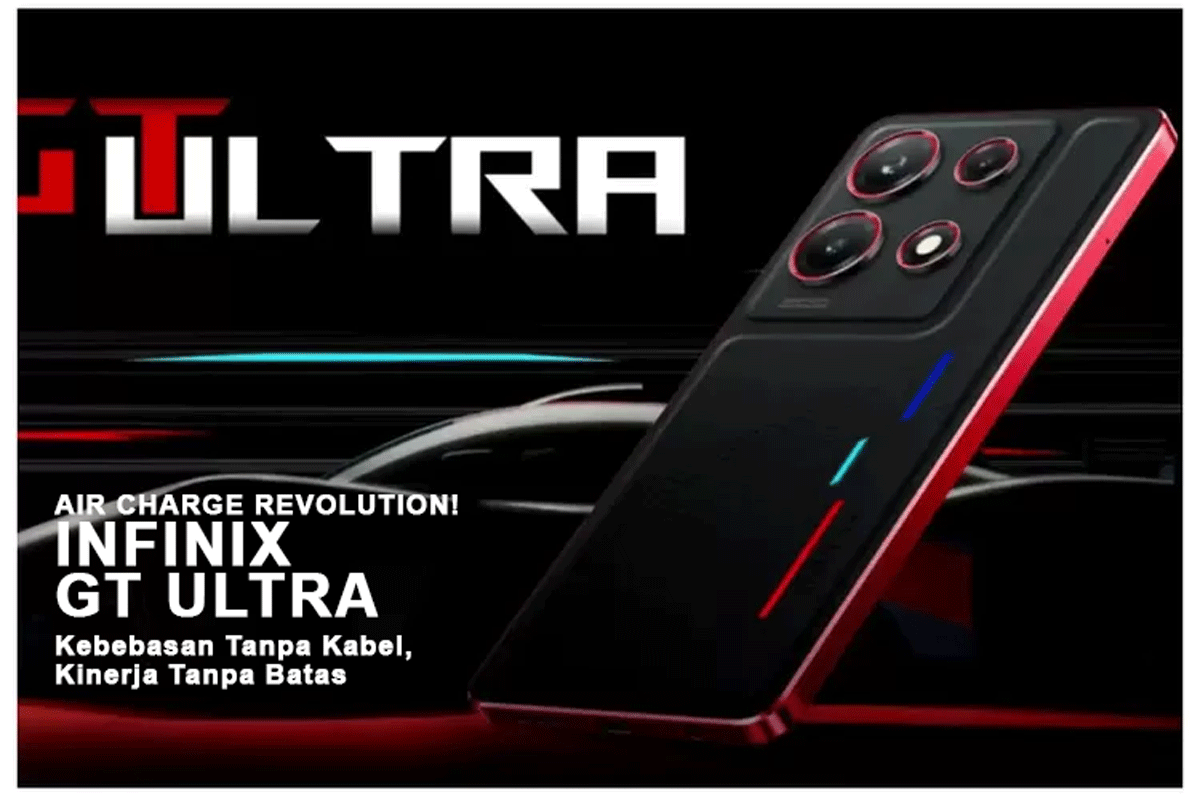 Air Charge Revolution! Infinix GT Ultra - Kebebasan Tanpa Kabel, Kinerja Tanpa Batas, Inovasi Tanpa Kompromi!