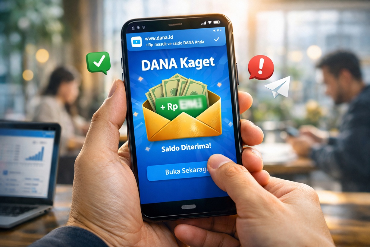 Link DANA Kaget Siang Hari Pertana 2026 Viral, Benarkah Saldo Gratis Bisa Tembus Rp110.000?