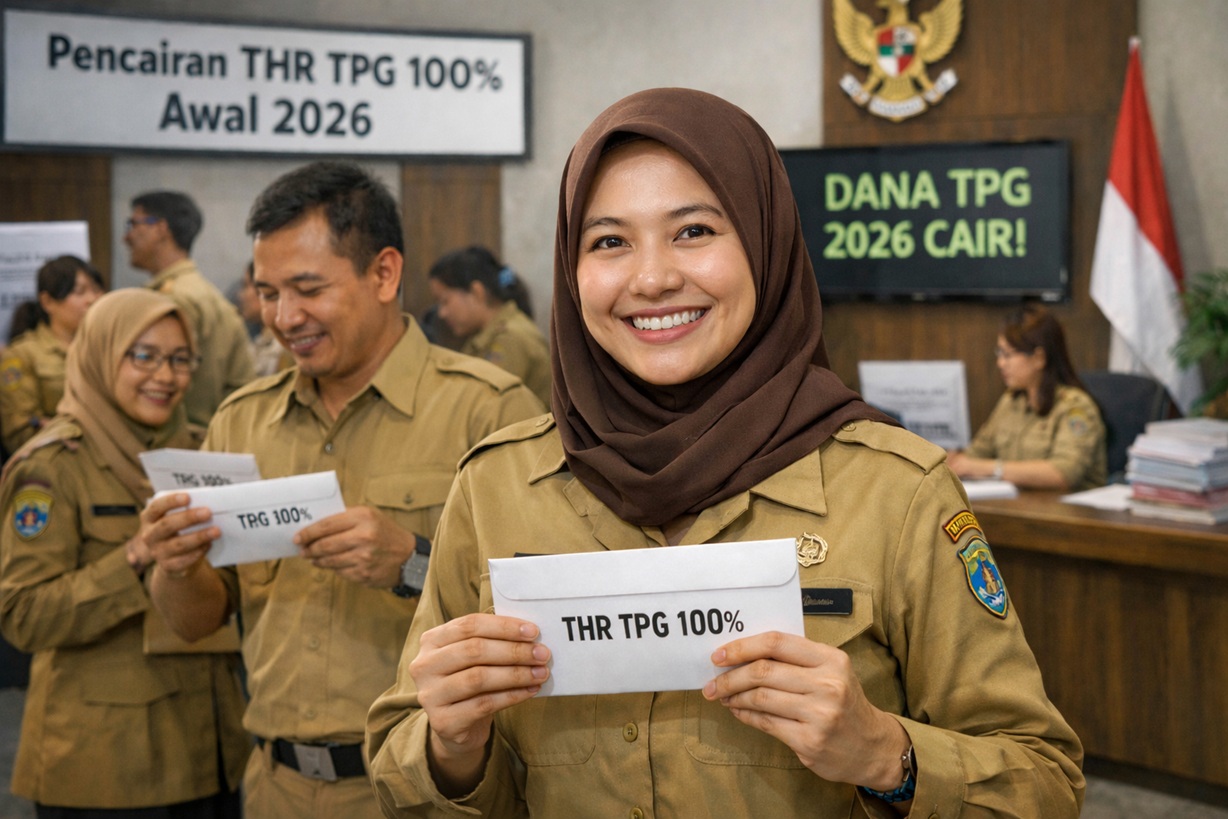 THR TPG 100 Persen Mulai Cair, Ini Sejumlah Daerah yang Sudah Salurkan ke Guru ASN