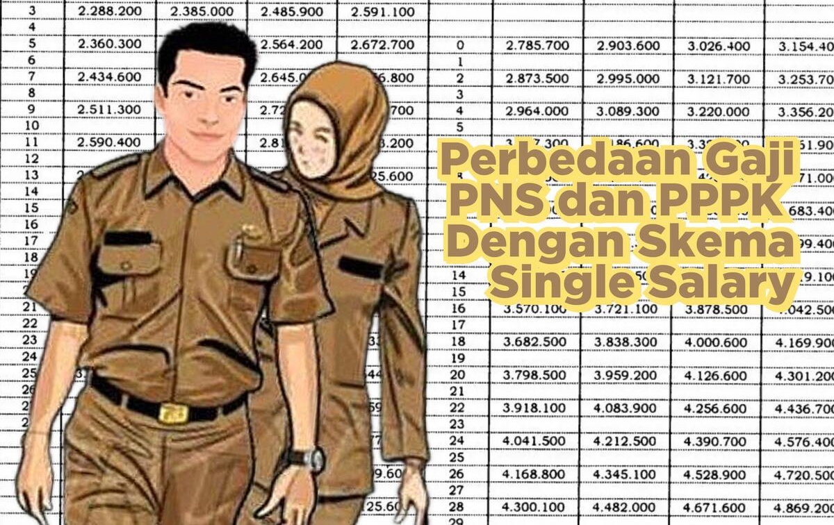 PNS vs PPPK: Siapa yang Kantongi Gaji Bersih Lebih Besar Jika Single Salary Terwujud 2026