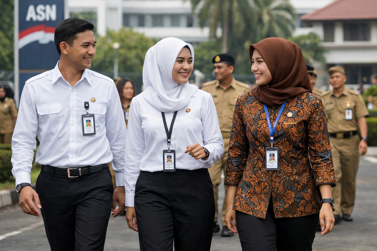Seragam ASN Disatukan, Ini Jadwal Pakaian Dinas PPPK Paruh Waktu 2026