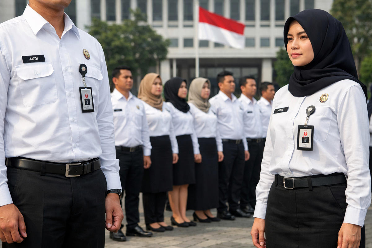 Aturan Seragam Dinas PNS PPPK Paruh Waktu dan Penuh Waktu Setiap Hari Rabu