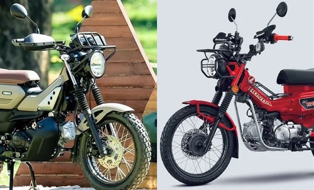 Duel Motor Bebek Mungil Dual Purpose: Honda CT125 & Yamaha PG-1, Mana yang Unggul? Lihat Spesifikasinya!