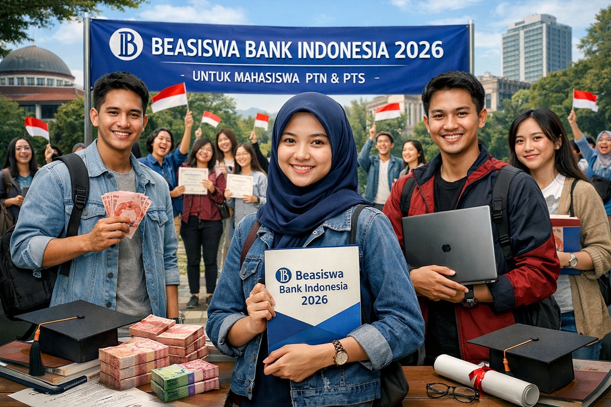 Bank Indonesia Buka Beasiswa 2026, Ini Daftar Kampus Yang Bakal Dapatkan Kuota Unggul dan Reguler