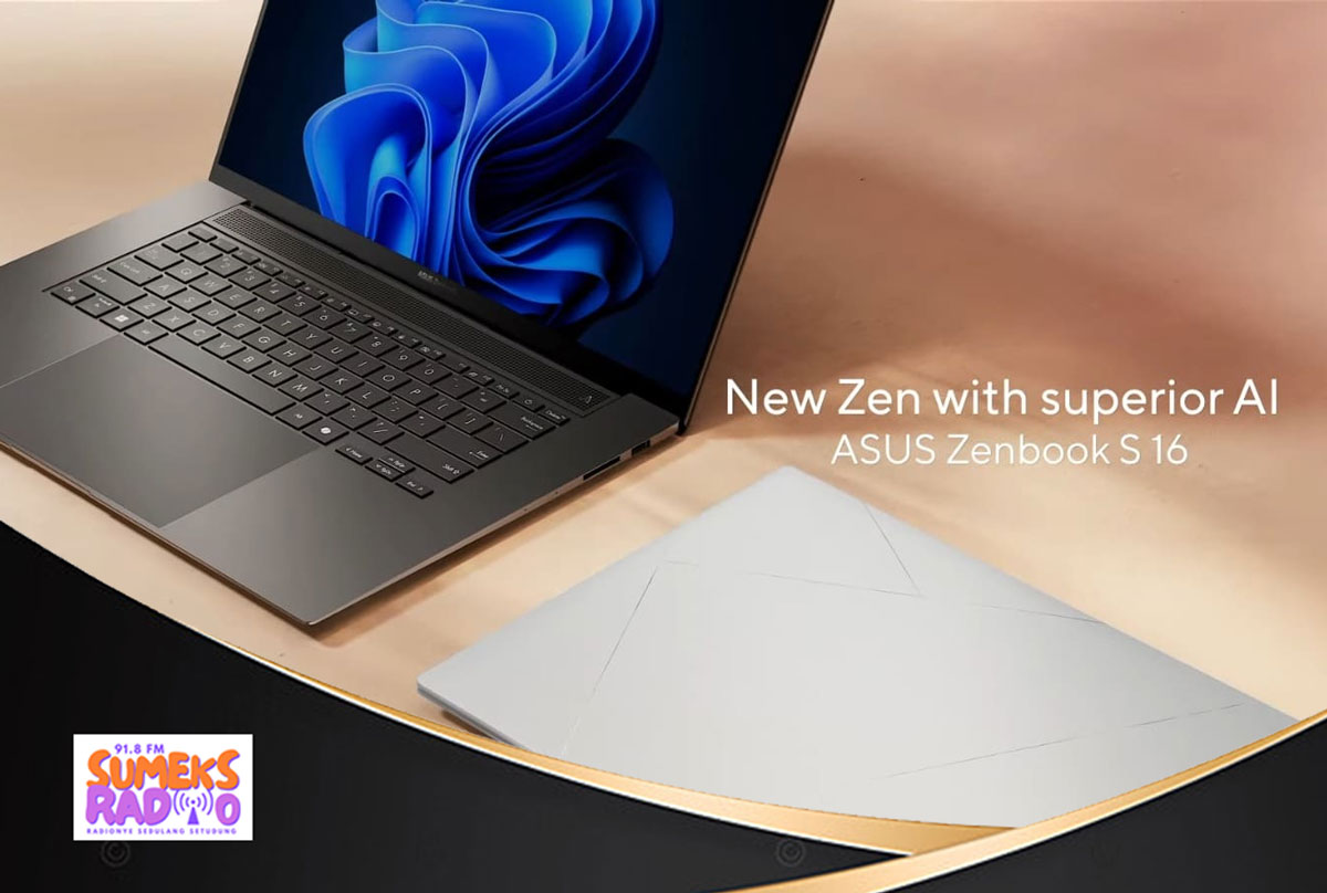 Laptop Masa Depan Telah Tiba! Asus Memperkenalkan Zenbook S 16 dengan Material Ceraluminum