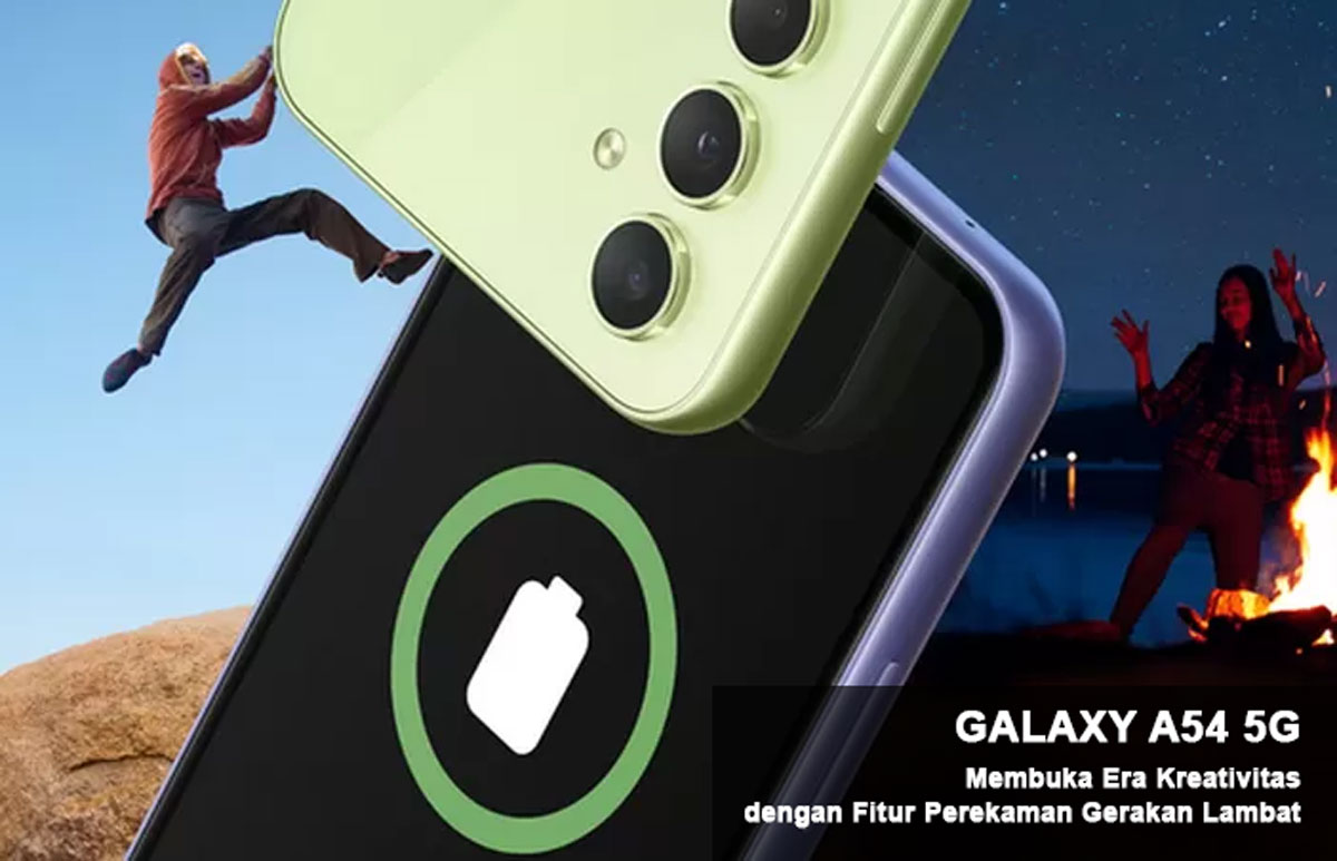 Galaxy A54 5G: Membuka Era Kreativitas dengan Fitur Perekaman Gerakan Lambat yang Mengagumkan
