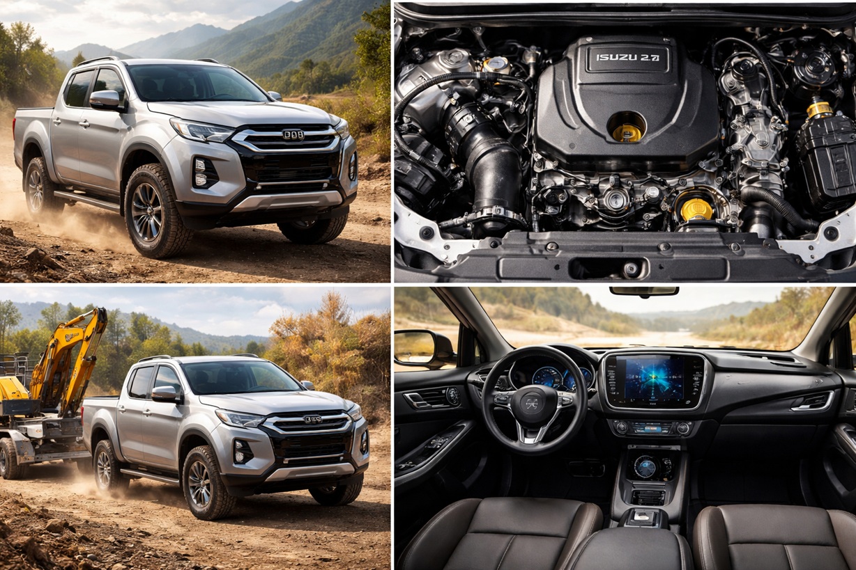 Isuzu D-Max 2026 Usung Mesin Diesel Baru 2.2L, Lebih Bertenaga dan Efisien