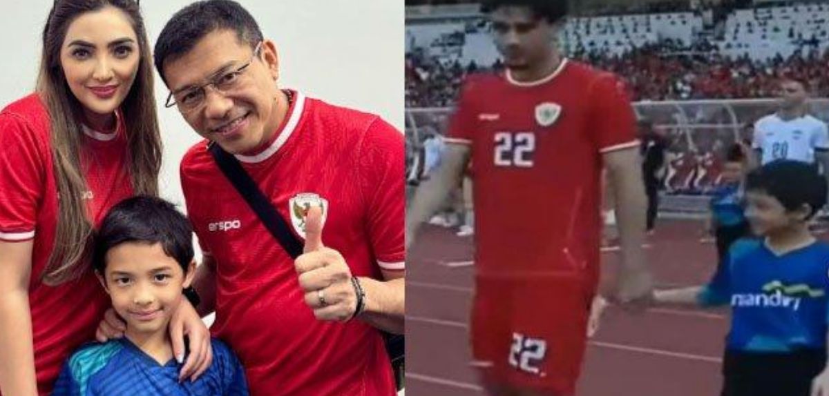 Wah! Ashanty Bangga Arsya Terpilih Jadi Pendamping Timnas Indonesia Vs Irak di Stadion Utama Gelora Bung Karno