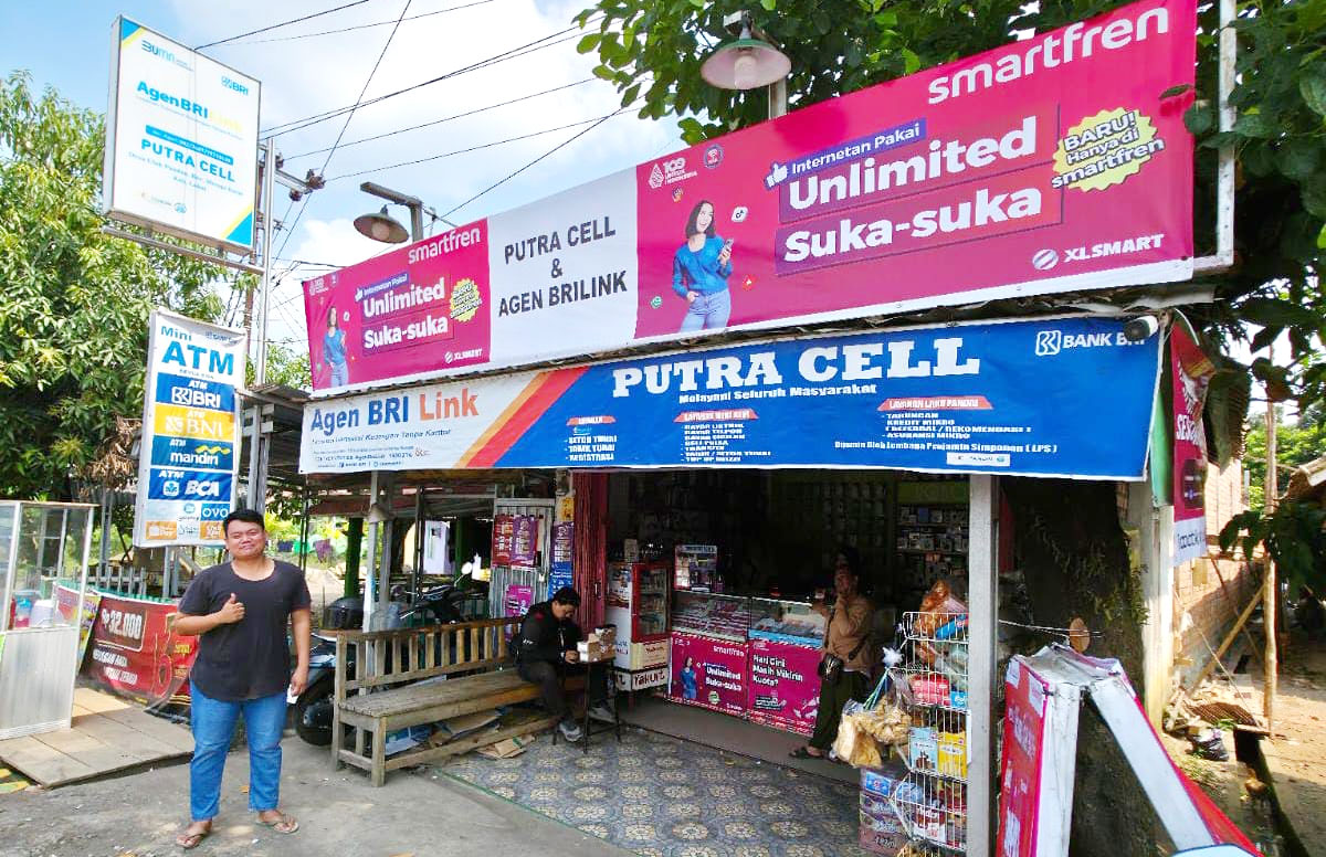 Punya Banyak Cabang, AgenBRILink Milik Pemuda Asal Lahat Ini Buka Lapangan Pekerjaan untuk Warga Sekitar