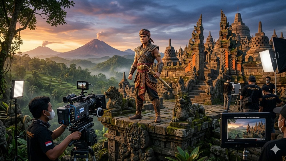 Dilirik Studio Taiwan, Animasi Komarong Bawa Budaya Lokal Naik Level
