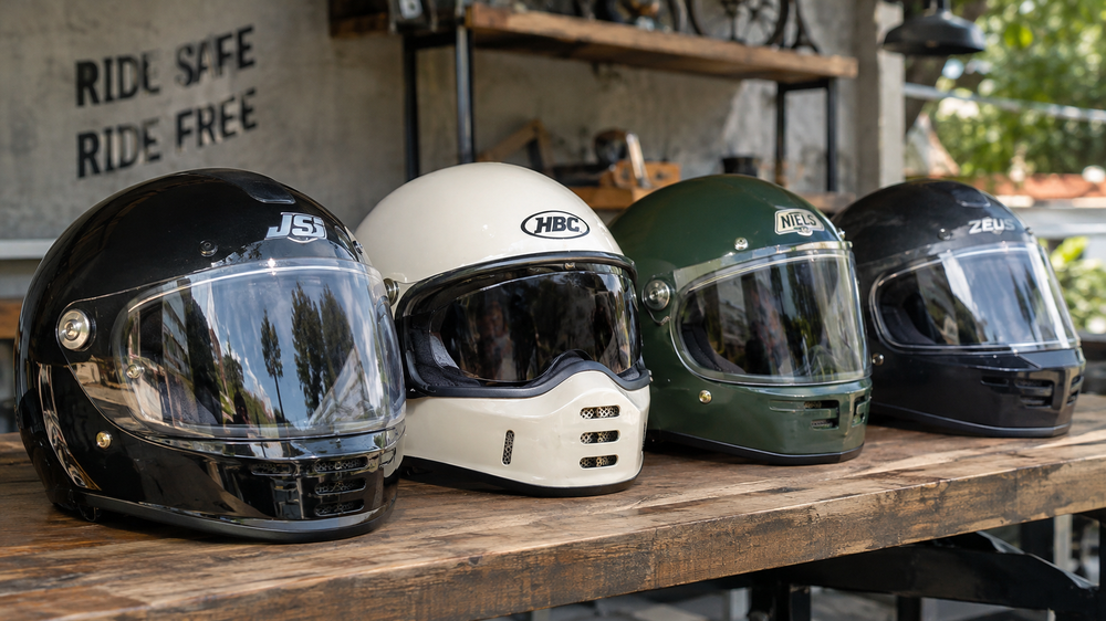 Helm Cakil 2026 Hadir dengan Gaya Klasik dan Pilihan Model Beragam