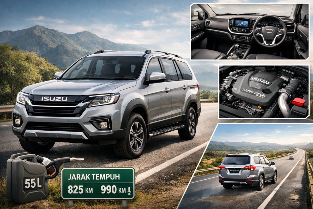 Isuzu Panther Reborn 2026: Sekali Isi Solar Bisa Jalan Hampir 1.000 Km