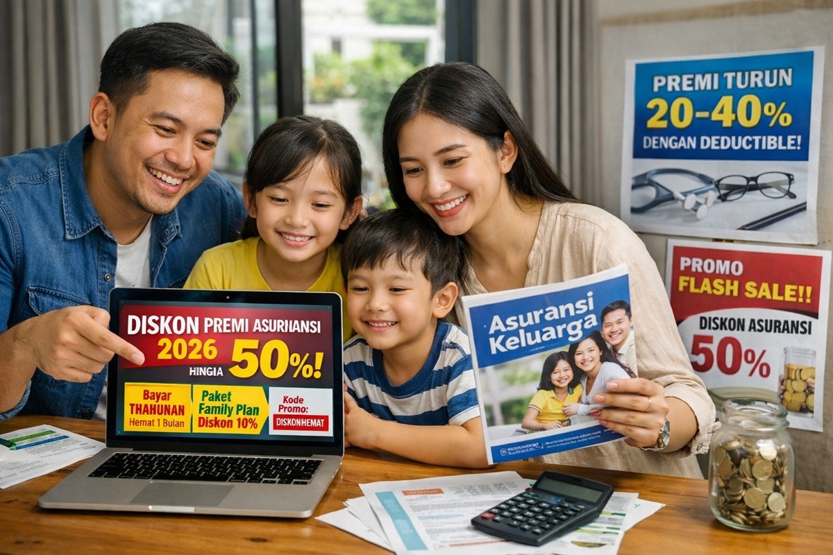 GILA! Diskon Premi Asuransi Kesehatan 2026 Bisa Tembus 50%, Begini Cara Dapatkannya