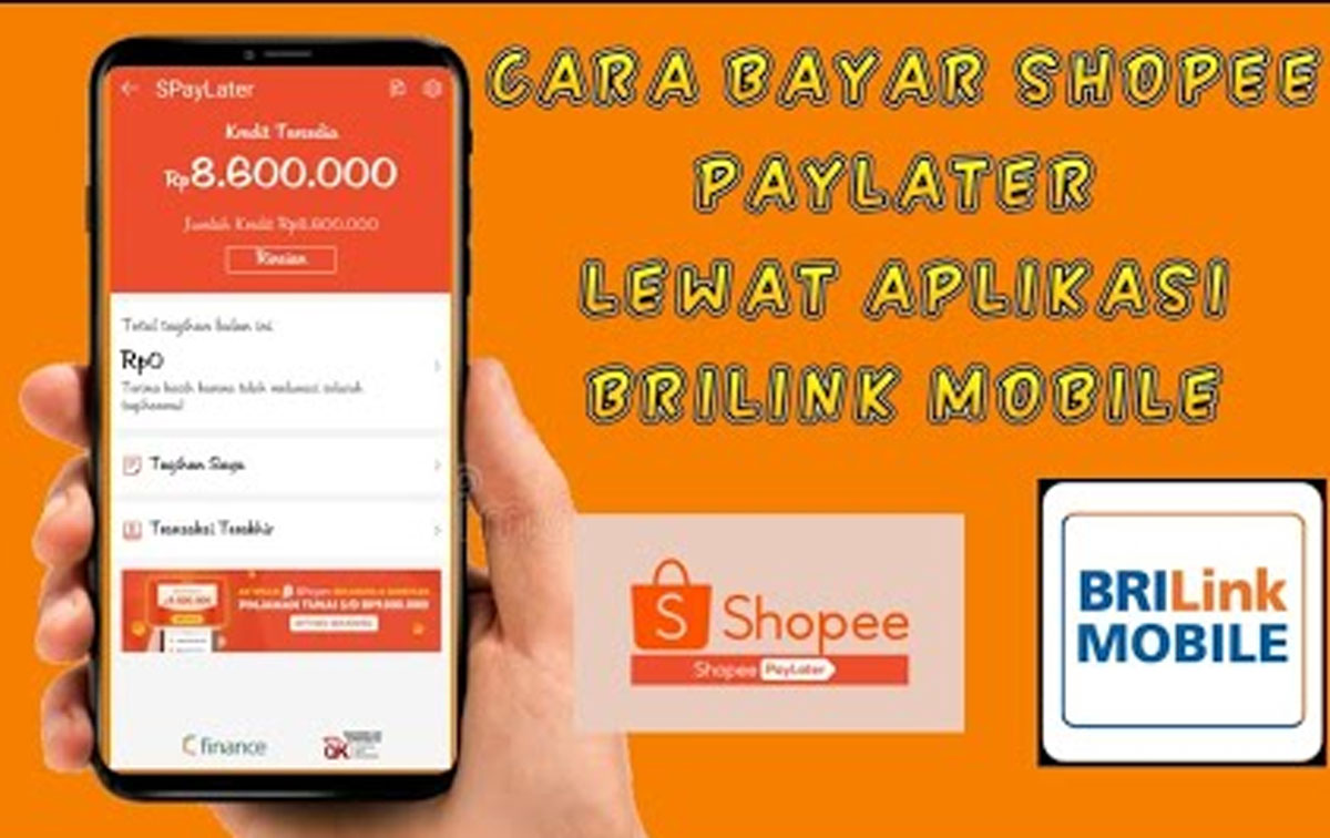 Bayar Shope Pay Later lewat Brilink Biayanya Terjangkau bisa Dimana Saja