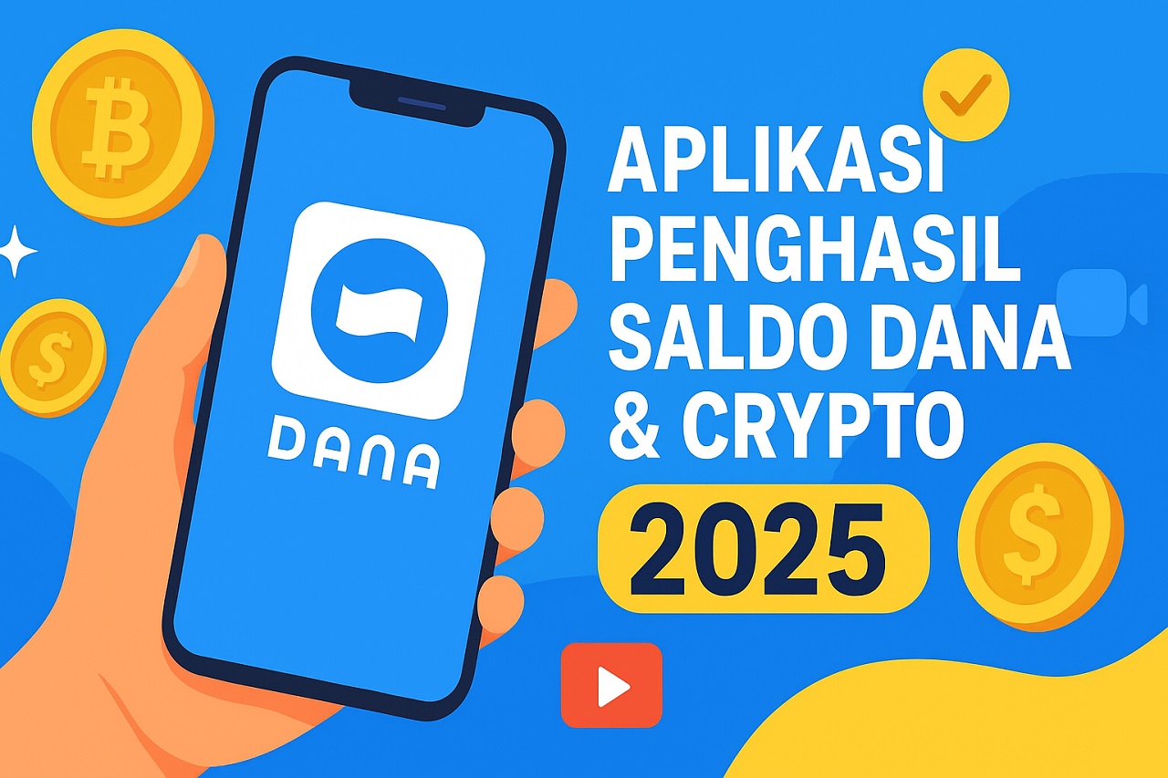 Ini Daftar Aplikasi Penghasil DANA dan Crypto Paling Legit di 11 November 2025