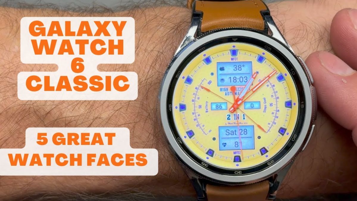 Custom Watch Face di Galaxy Watch 6: Ekspresi Diri Melalui Smartwatch!