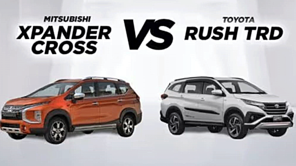 Xpander Cross vs Toyota Rush: Adu Nyaman vs Tangguh, Mana SUV Keluarga Terbaik di Indonesia?