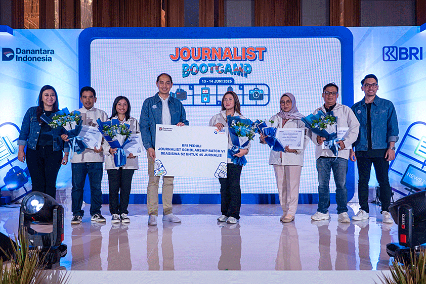 Dukung Insan Pers yang Berkualitas, BRI Fellowship Journalism 2025 Kukuhkan 45 Jurnalis Penerima Beasiswa