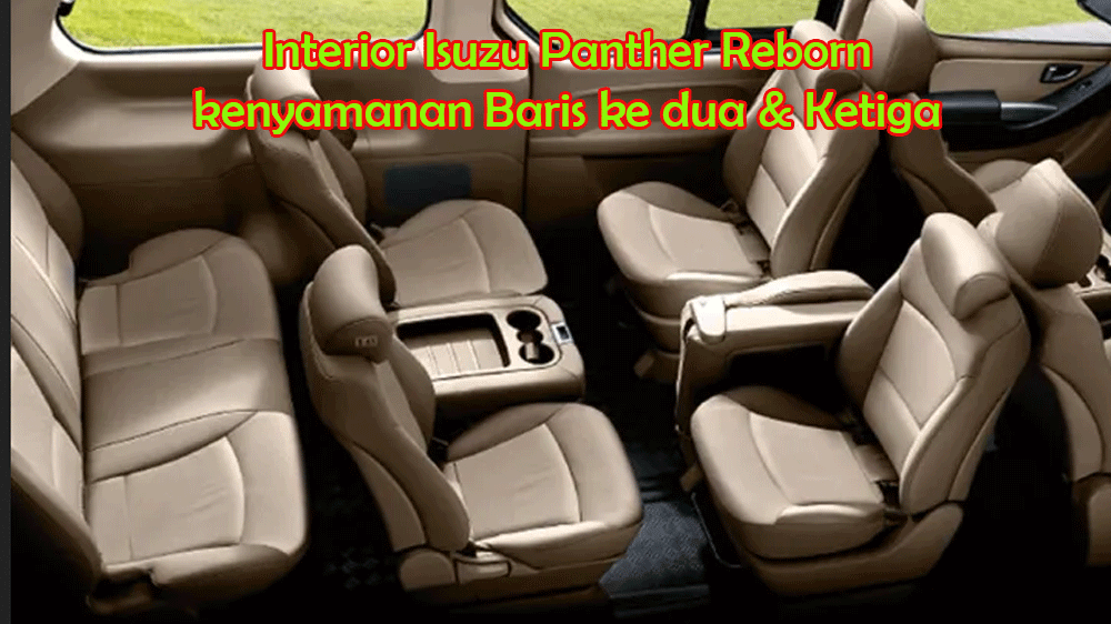 Interior Isuzu Panther Reborn 2026: AC Double Blower Legendaris Kini Dilengkapi ADAS!