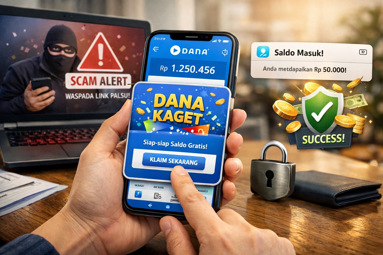 Link DANA Kaget Hari Ini Bisa Habis dalam Detik, Ini Strategi Biar Tidak Telat