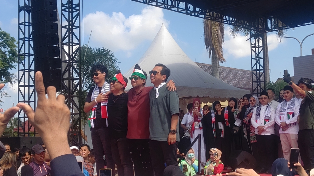 Konser Amal Wali untuk Palestina Berlangsung Meriah, Donasi Belasan Juta Rupiah Terkumpul