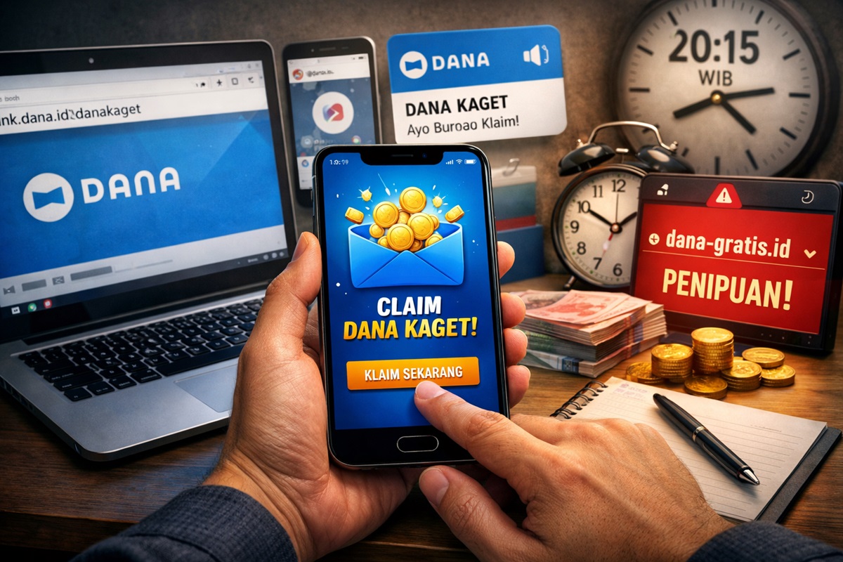 Link DANA Kaget Datang Tiba-Tiba: Jam Rawan Muncul dan Tips Klaim Paling Cepat di 23 Desember 2025