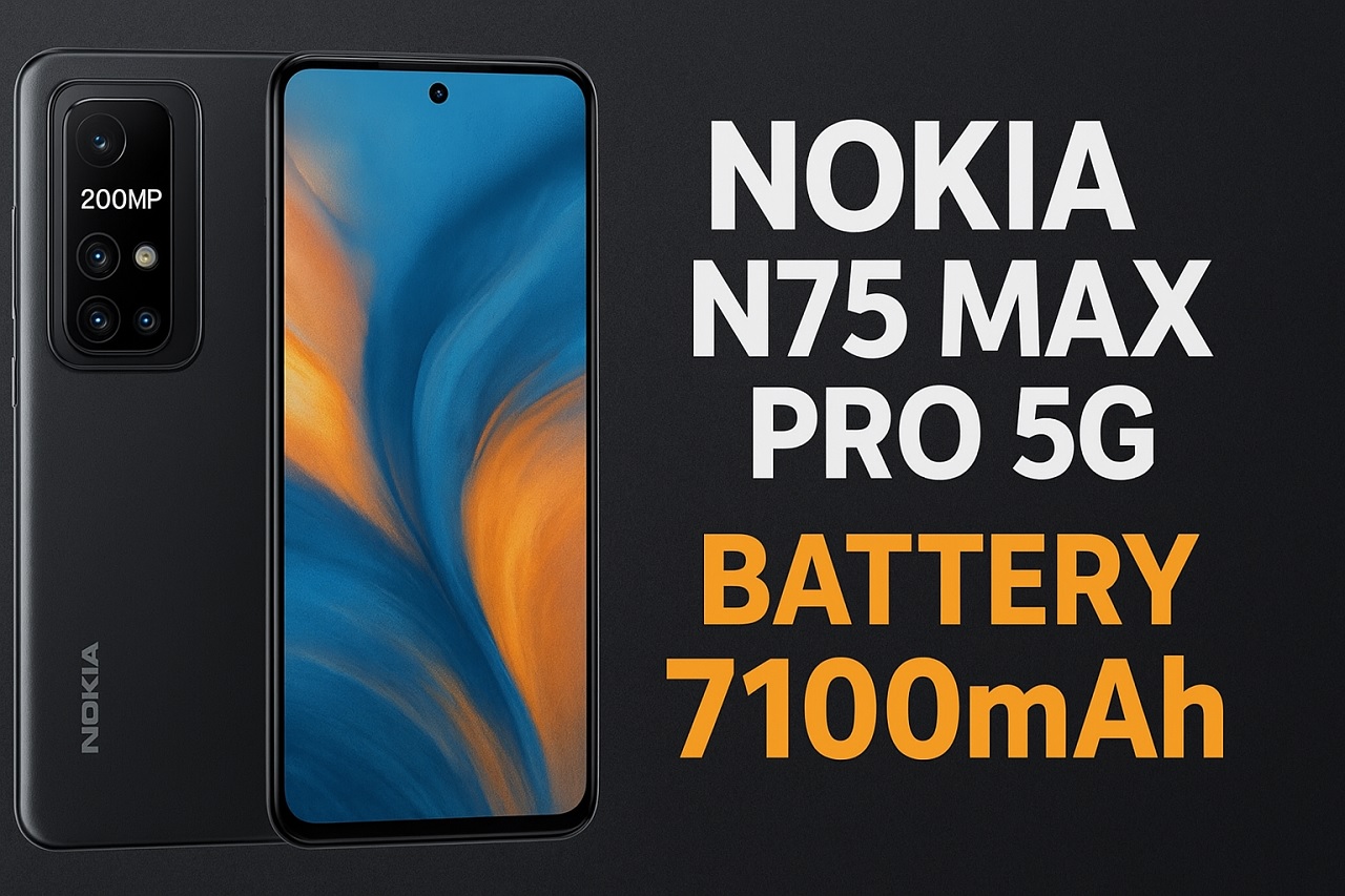 Tangguh Seharian! Nokia N75 Max Pro 5G Hadir dengan Baterai Jumbo dan Fast Charging 65W