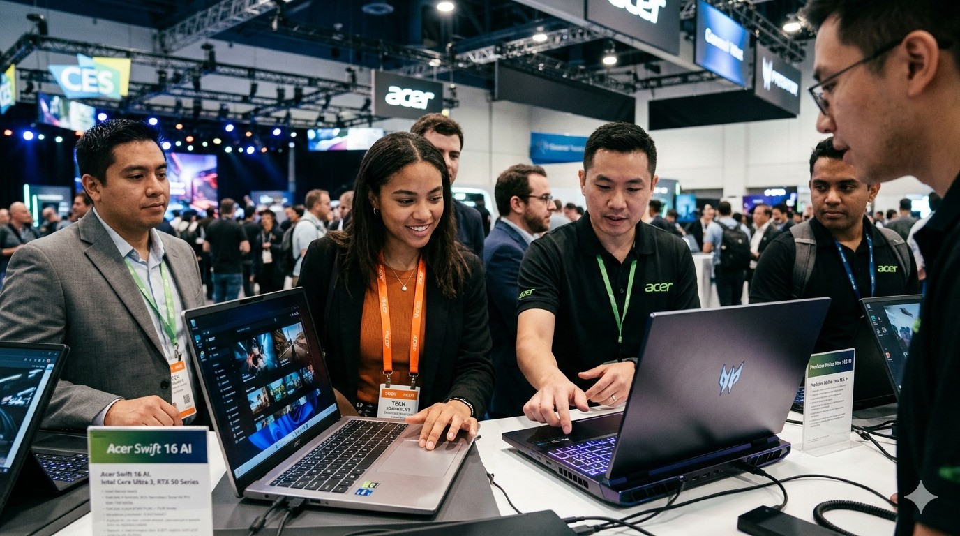Jangan Beli Laptop Sebelum Lihat Kejutan Acer di CES 2026!