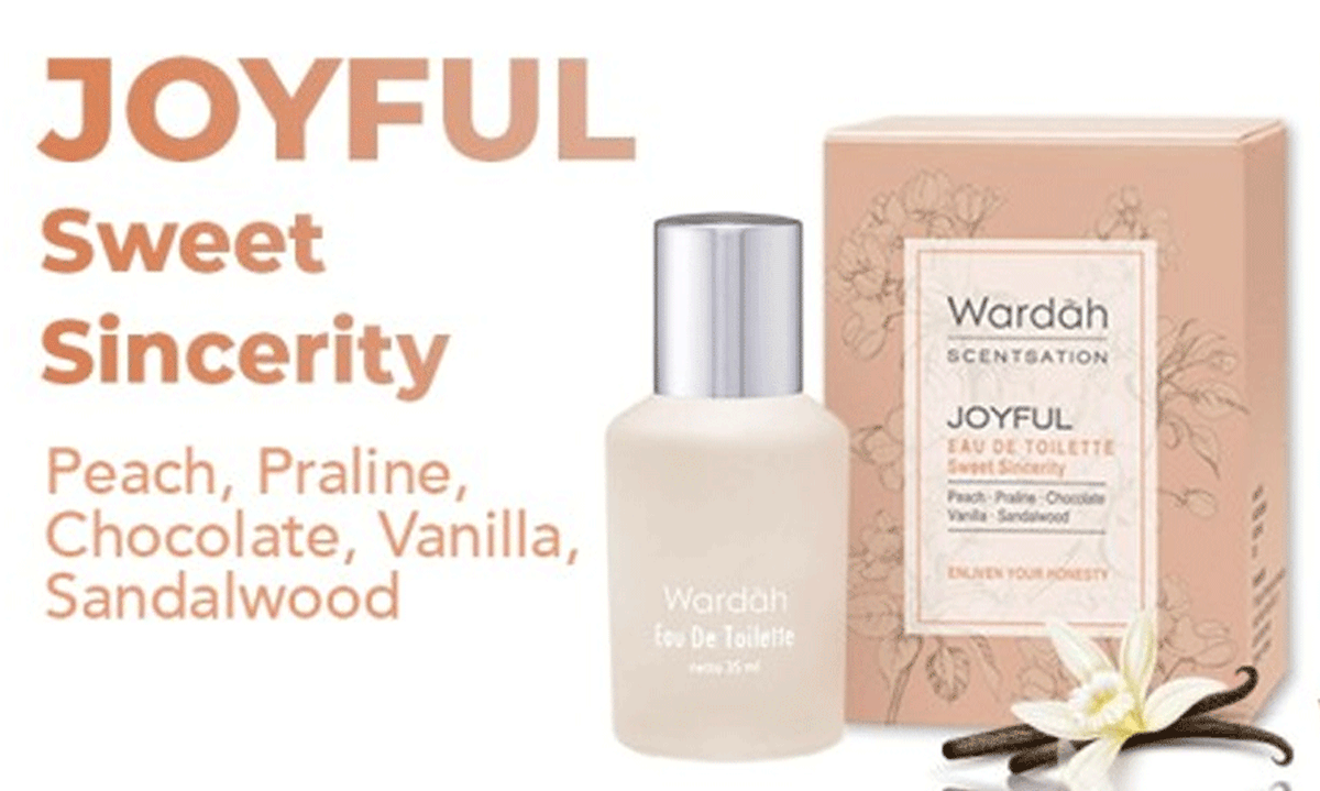 Wardah Scentsation Joyful: Parfum Kekinian yang Bikin Kamu Tampil Elegan dan Anggun!