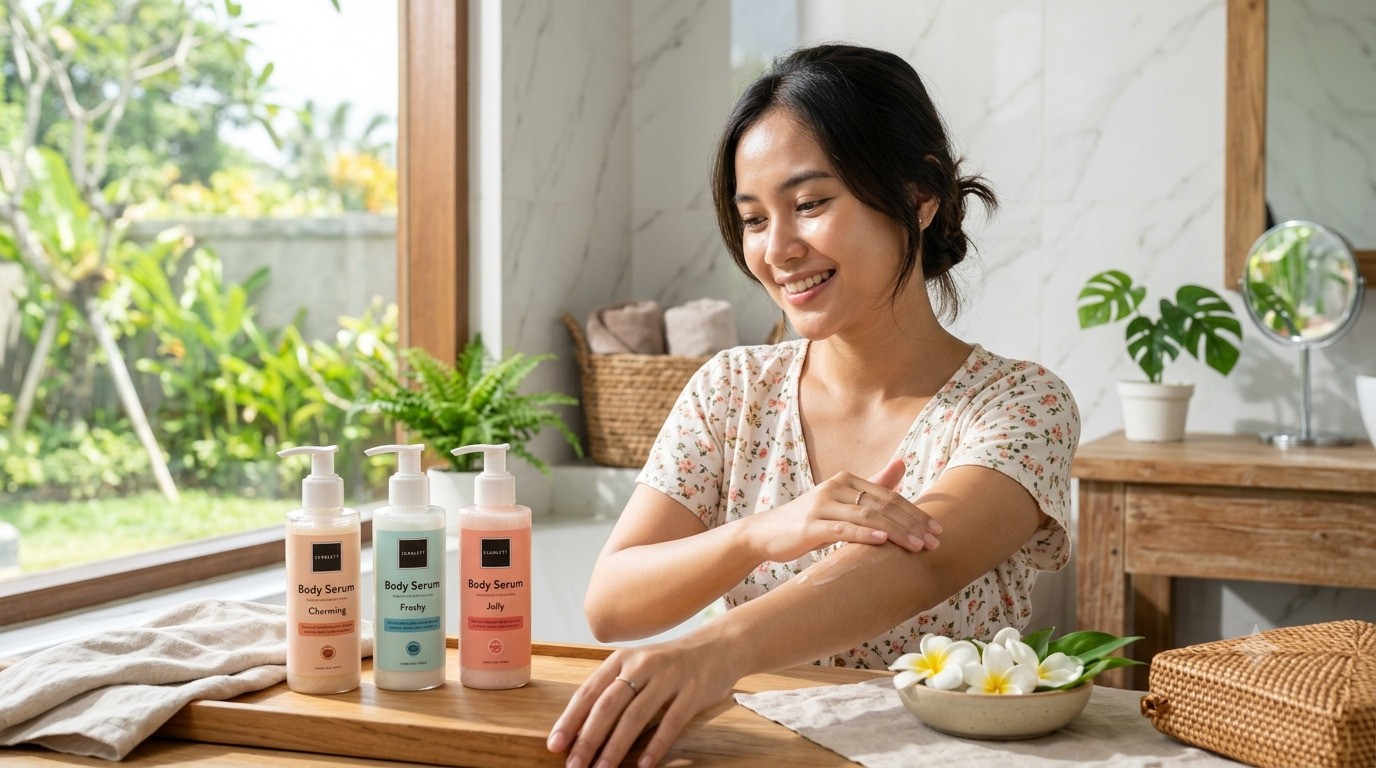 Kulit Kusam Angkat Kaki, Body Serum Scarlett Bikin Glowing Tanpa Tapi!