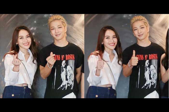 Ayu Ting Ting Foto Bareng Taeyang BIGBANG di LMAC Music ForAll Fest 2023, Penampilan Bikin Terpesona