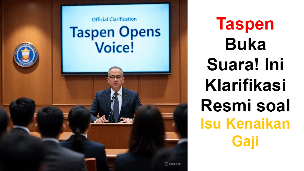 Taspen Buka Suara! Ini Klarifikasi Resmi soal Isu Kenaikan Gaji dan Skema Pensiunan PNS 2025