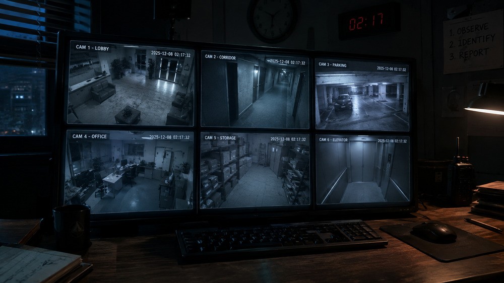 I’m on Observation Duty 8, Game Horor Unik yang Mengandalkan Mata dan Ingatan