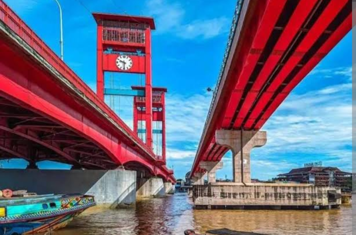 Jembatan Ampera, Menjadi Destinasi Wisata Ikonik Palembang, Memiliki Arti Penting? Anak Milenial Tau Gak! 