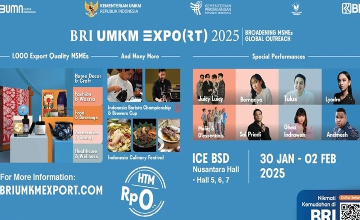 Keren! BRI UMKM EXPORT 2025: Ajang Pameran Produk Lokal Terbesar Kembali Digelar!