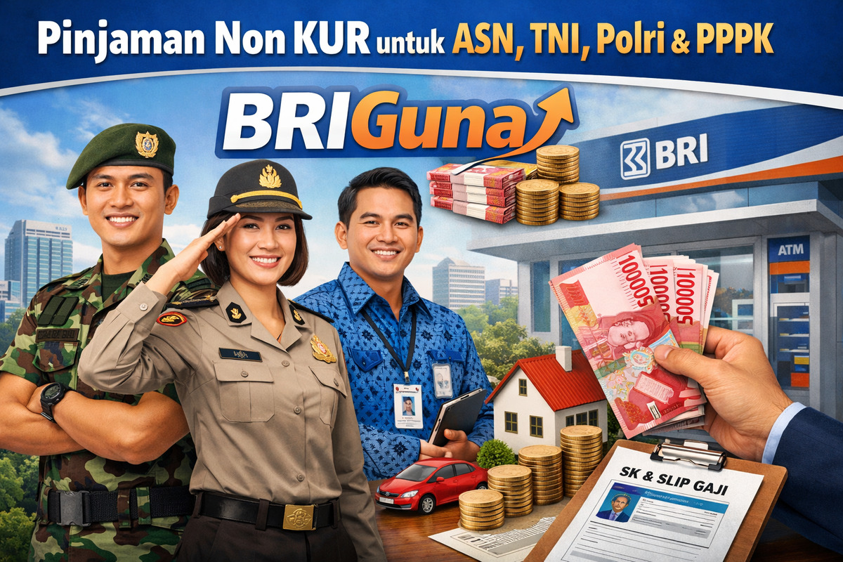 BRIGuna Karya: Solusi Pinjaman BRI untuk PNS, PPPK, TNI, dan Polri Aktif