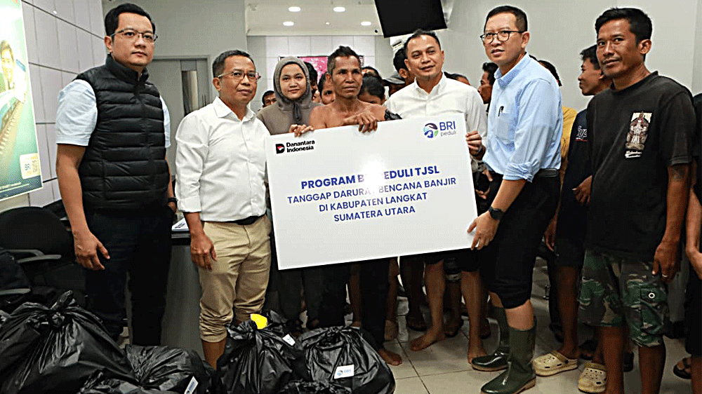 Tanggap Bencana, BRI Salurkan Bantuan Untuk Percepat Pemulihan Warga Terdampak Bencana di Sumut-Sumbar